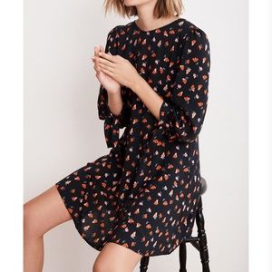 Anthropologie Floral Printer Dress